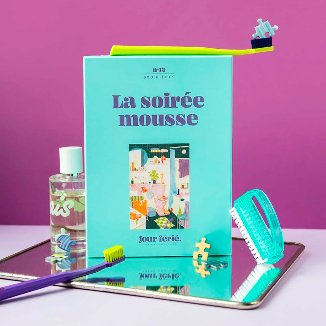 Puzzle - La soirée mousse