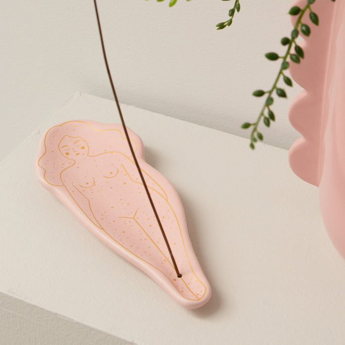 Quemador de incienso - Tits rosa