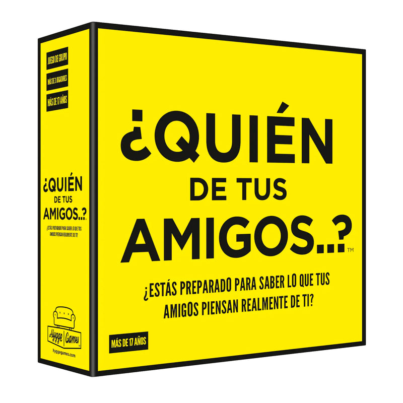 Juego de mesa - ¿Quién de tus amigos..?