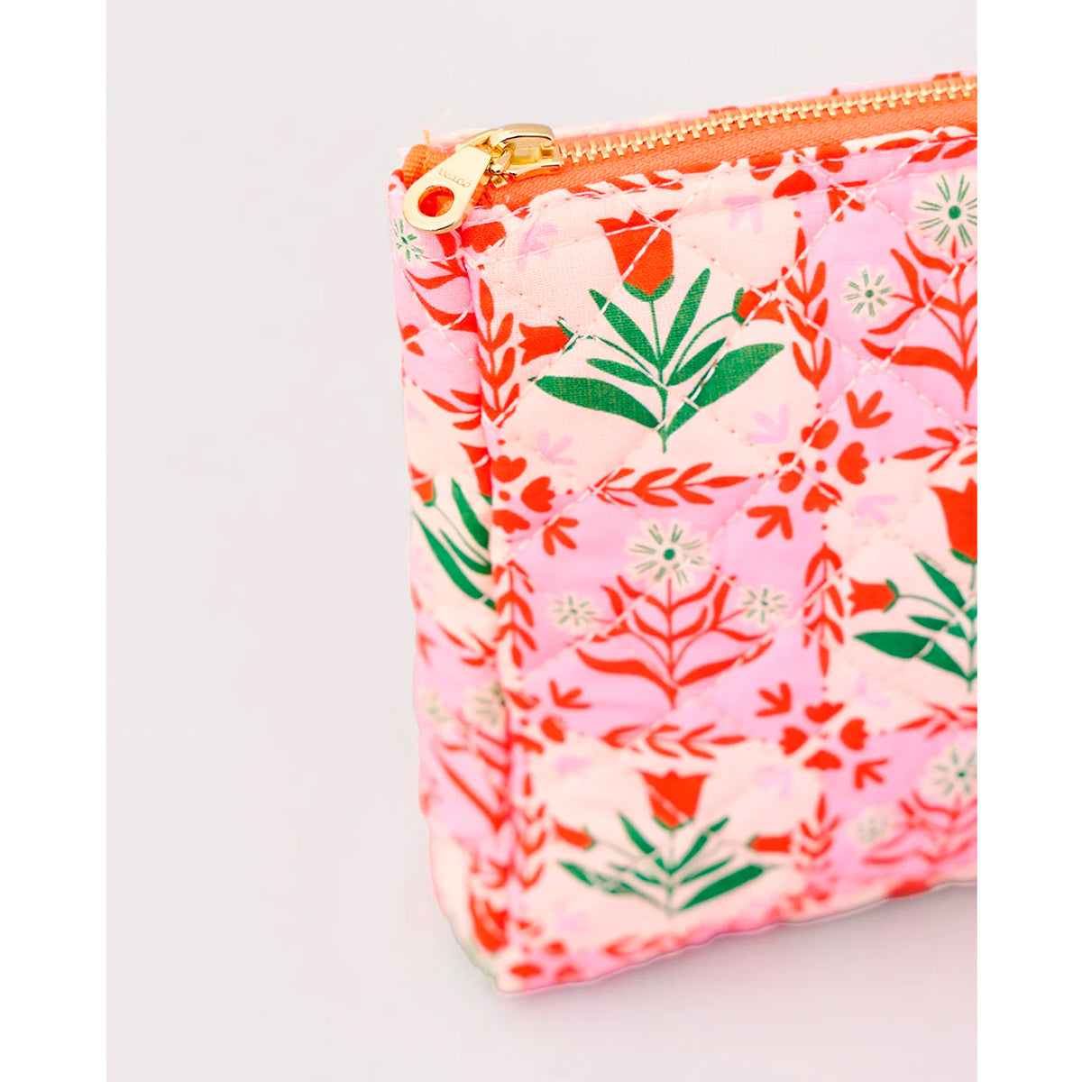 Neceser - Pink Tile Floral