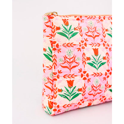 Neceser - Pink Tile Floral