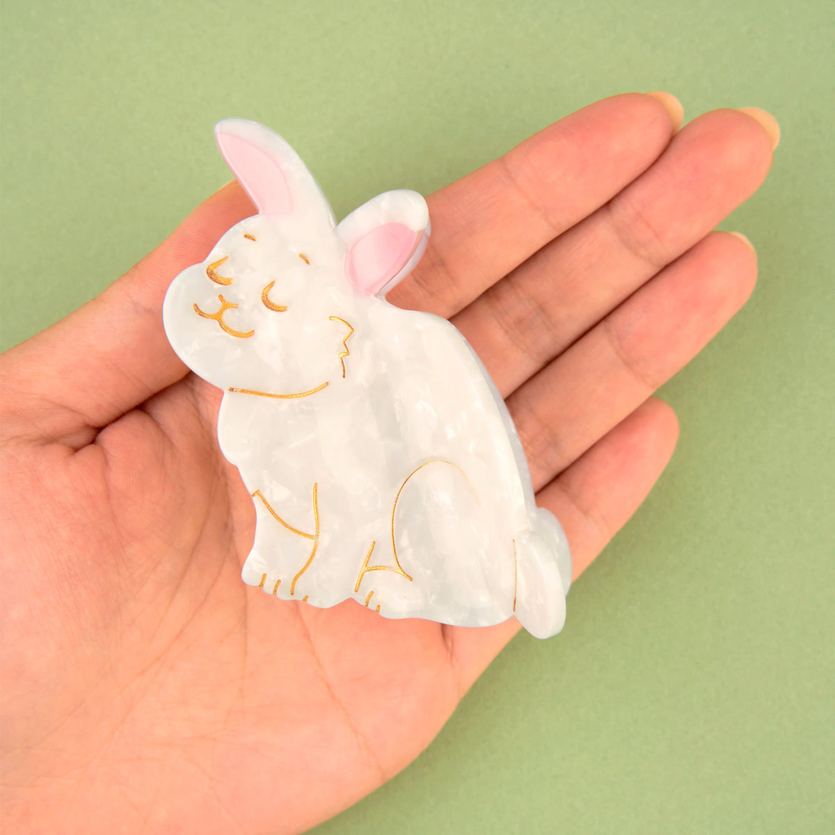 Pinza para el pelo - Conejo 🐰