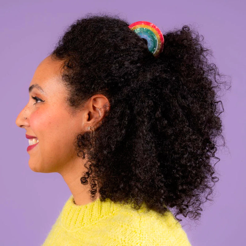 Pinza para el pelo - Arcoíris 🌈