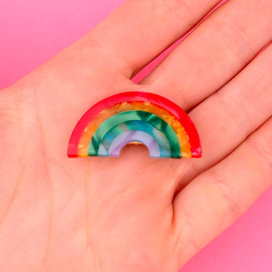 Pasador de pelo - Arcoíris 🌈