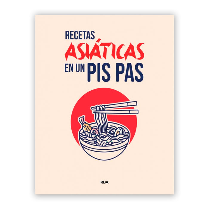 Libro - "Recetas asiáticas en un pis pas"
