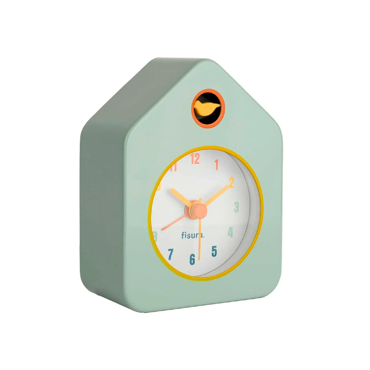 Reloj Fisura - Despertador Casita Mini Menta
