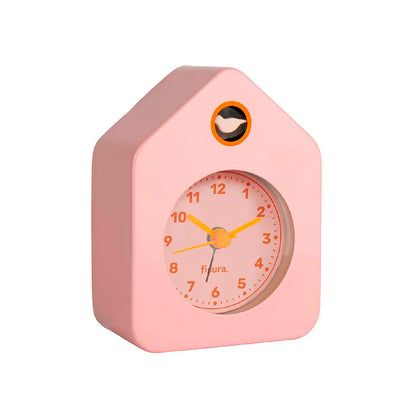 Reloj Fisura - Despertador Casita Mini Rosa