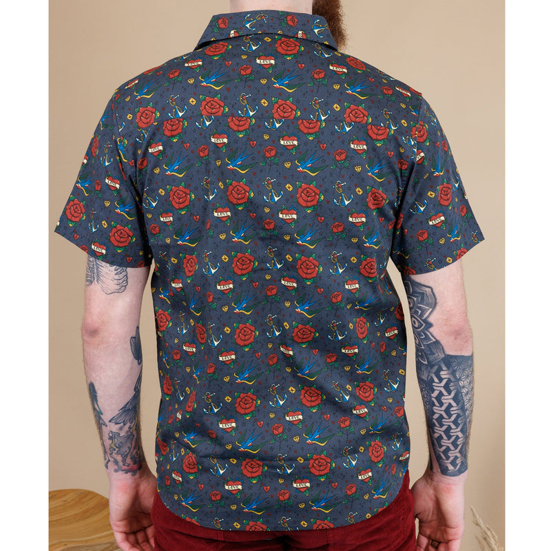 Camisa - Retro Old School Tattoo 🌹