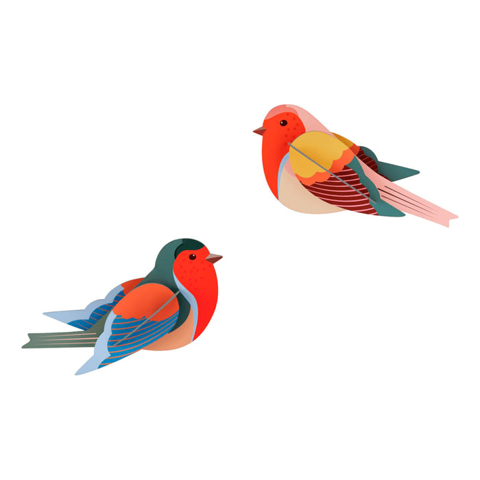 Escultura de papel - Robins 🐦