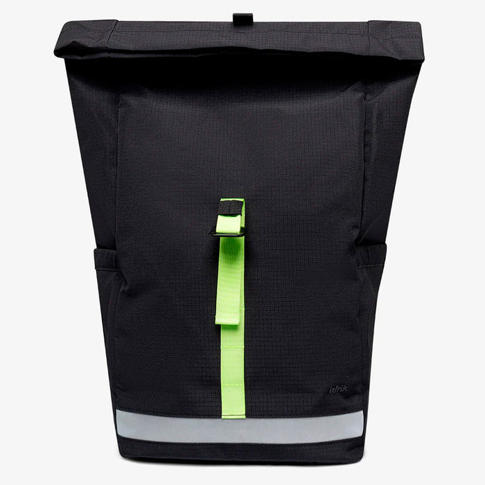 Mochila Lefrik - Roll Lars Black Lime Vandra