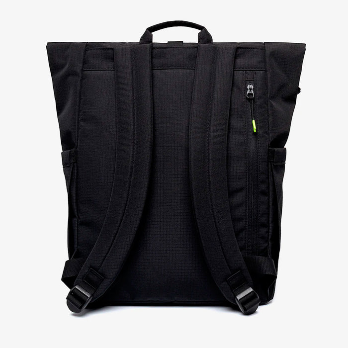 Mochila Lefrik - Roll Lars Black Lime Vandra