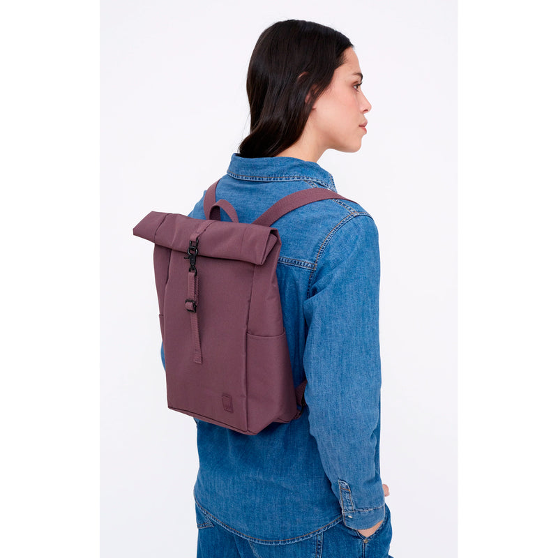 Mochila Lefrik - Roll Mini Maroon