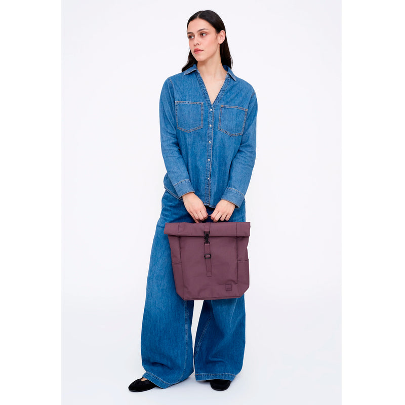 Mochila Lefrik - Roll Mini Maroon