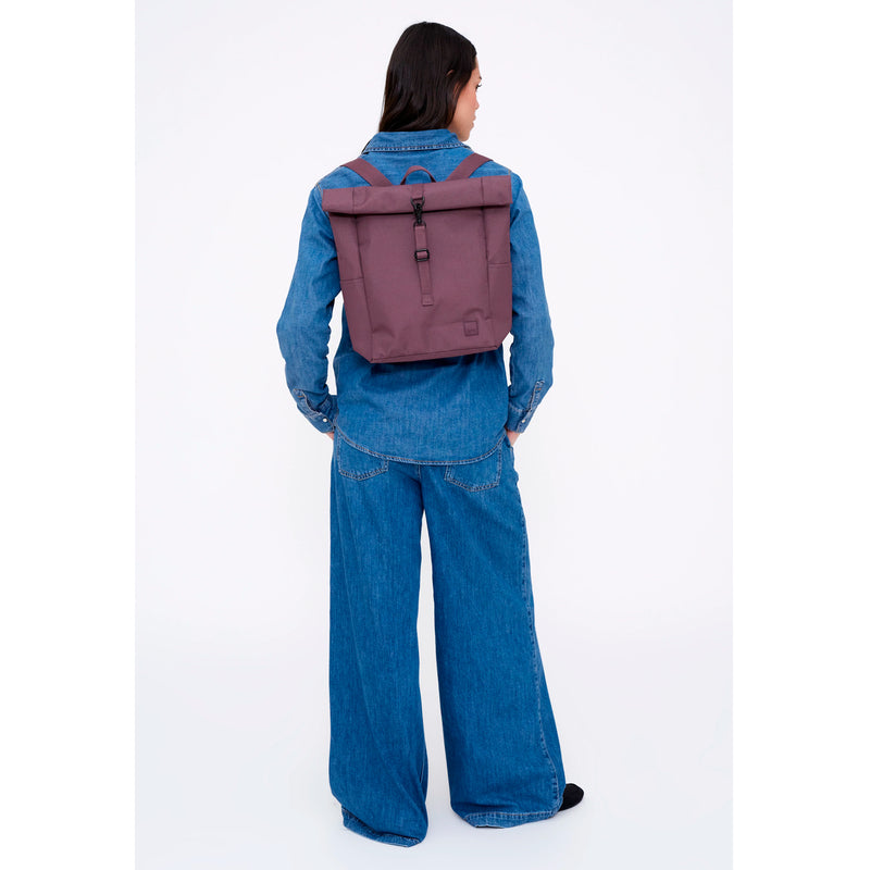 Mochila Lefrik - Roll Mini Maroon