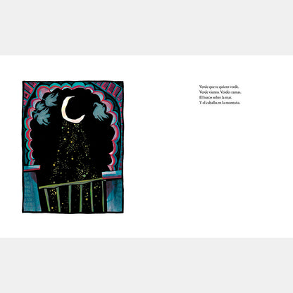 Libro - "Romancero Gitano" de Federico García Lorca e Ilu Ros