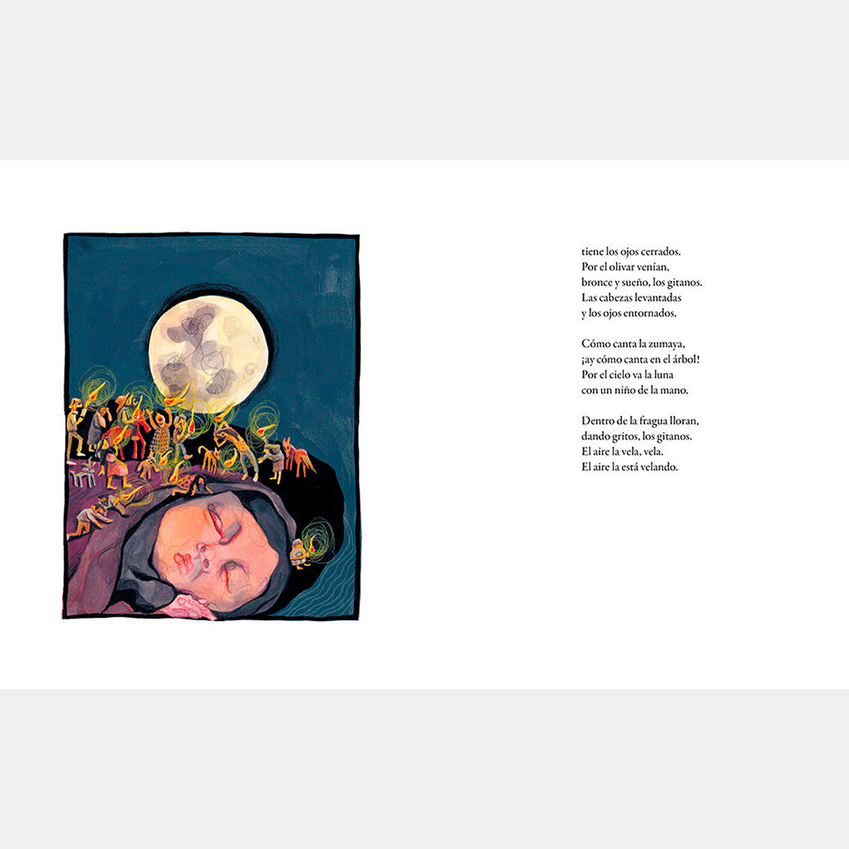 Libro - "Romancero Gitano" de Federico García Lorca e Ilu Ros