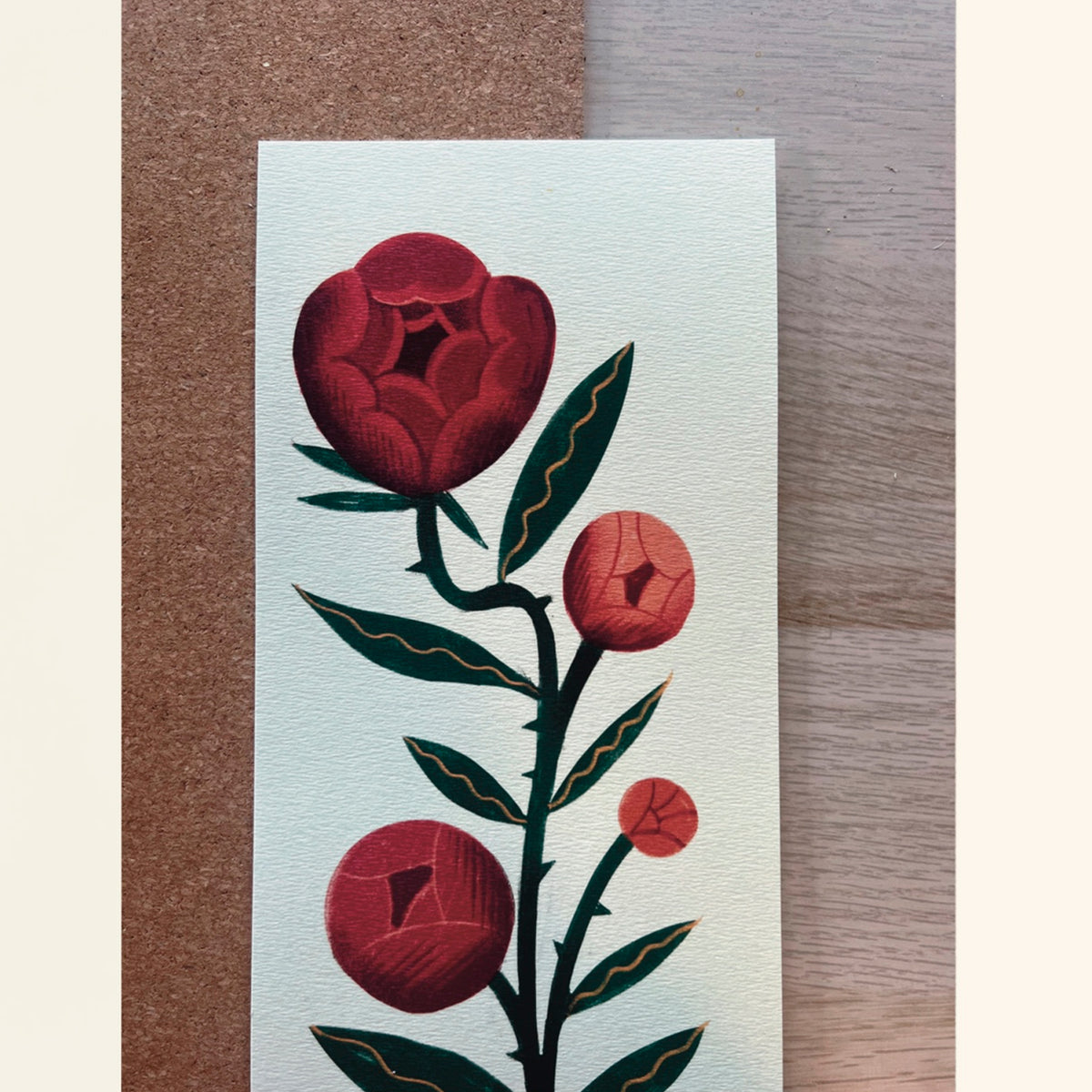 Print de Istriceillustra - "Roses"