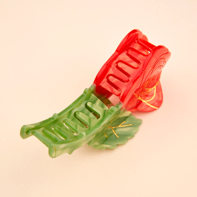 Pinza para el pelo - Rosa 🌹