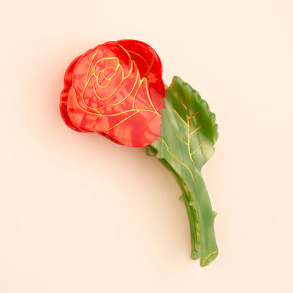 Pinza para el pelo - Rosa 🌹