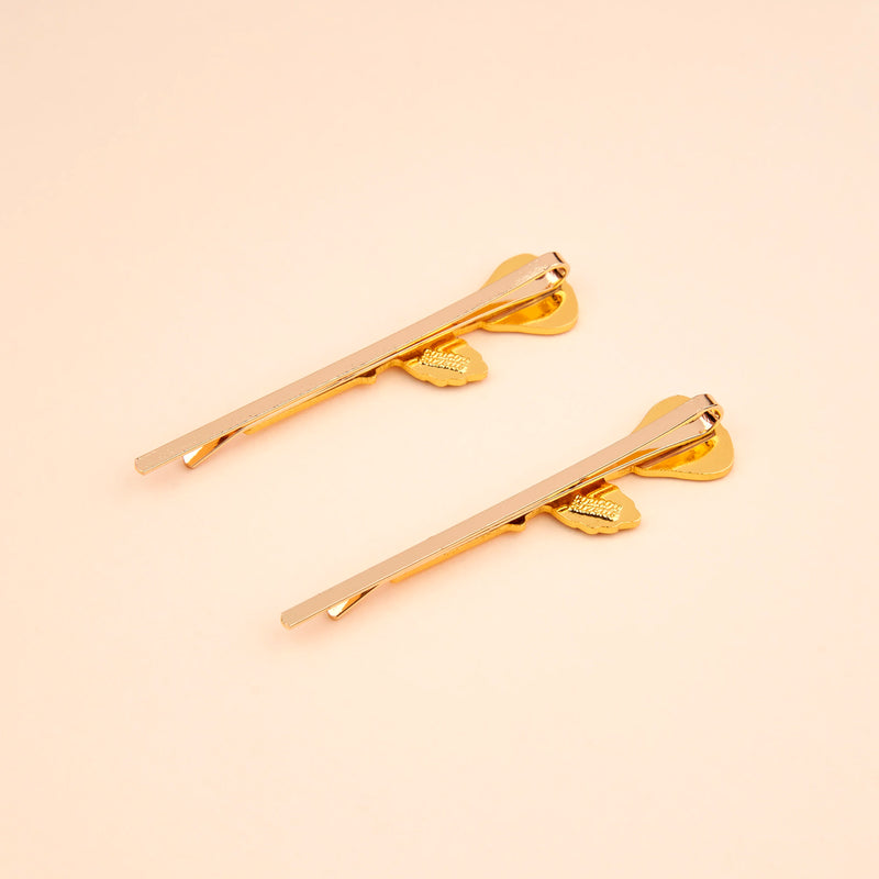 Set de 2 horquillas - Rosas 🌹