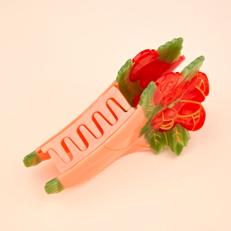 Pinza para el pelo - Ramo de rosas 🌹