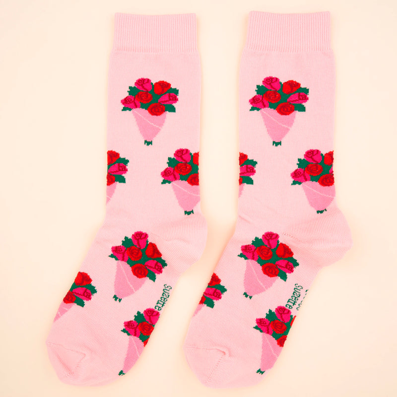 Calcetines - Ramo de rosas 🌹