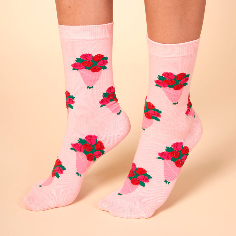 Calcetines - Ramo de rosas 🌹