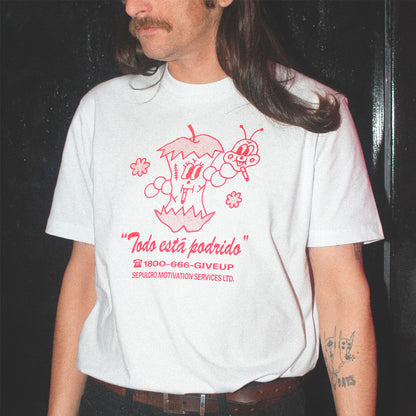 Camiseta - "Todo está podrido" 🍎🐛