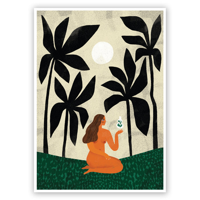 Print de Agustina Shuna A4 - "Ruda"