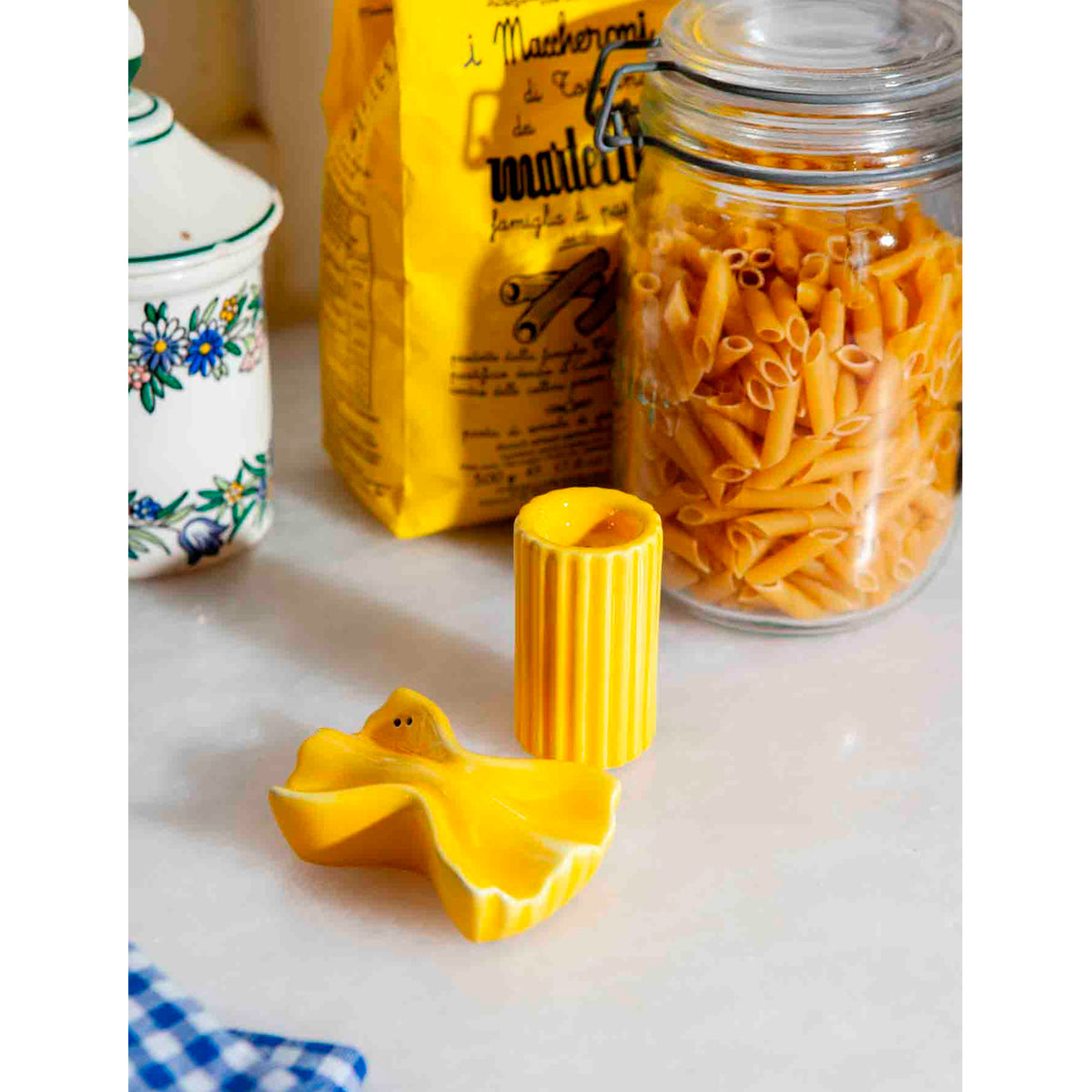 Salero y pimentero DOIY - Farfalle and Macaroni 🍝