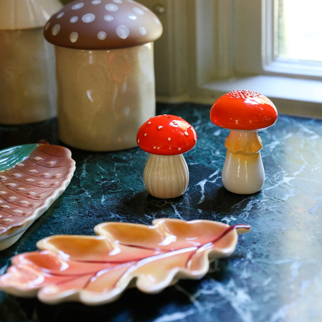 Salero y pimentero &amp;Klevering - Mushroom 🍄