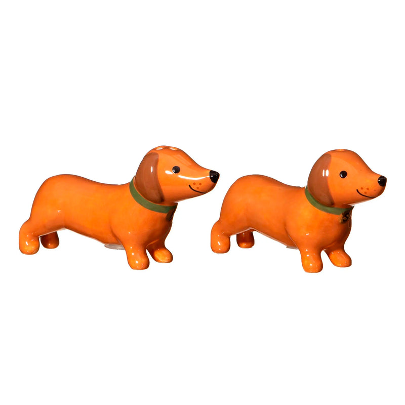 Salero y pimentero - Perro Salchicha