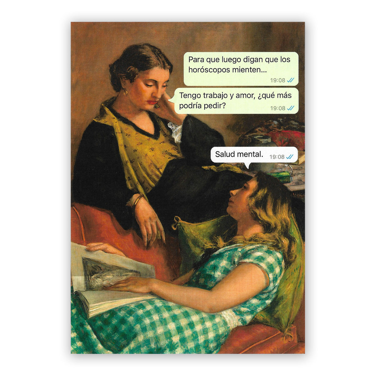 Print de La última croqueta A5 - "Salud Mental"