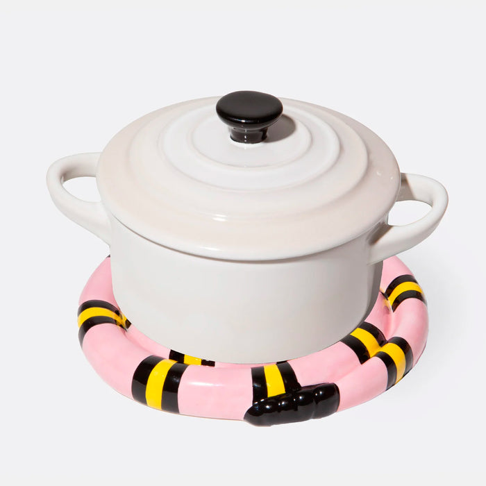 Salvamanteles DOIY - Snake Pink