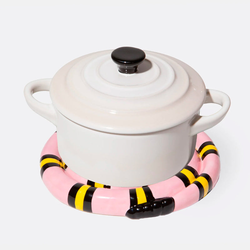 Salvamanteles DOIY - Snake Pink