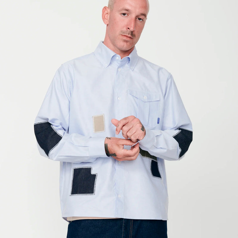 Camisa We Are Not Friends - Sashiko Patch