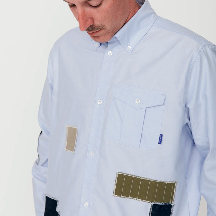 Camisa We Are Not Friends - Sashiko Patch