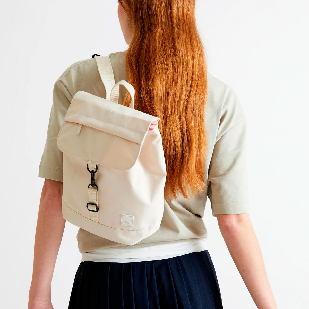 Mochila Lefrik - Kaut Mini Ecru