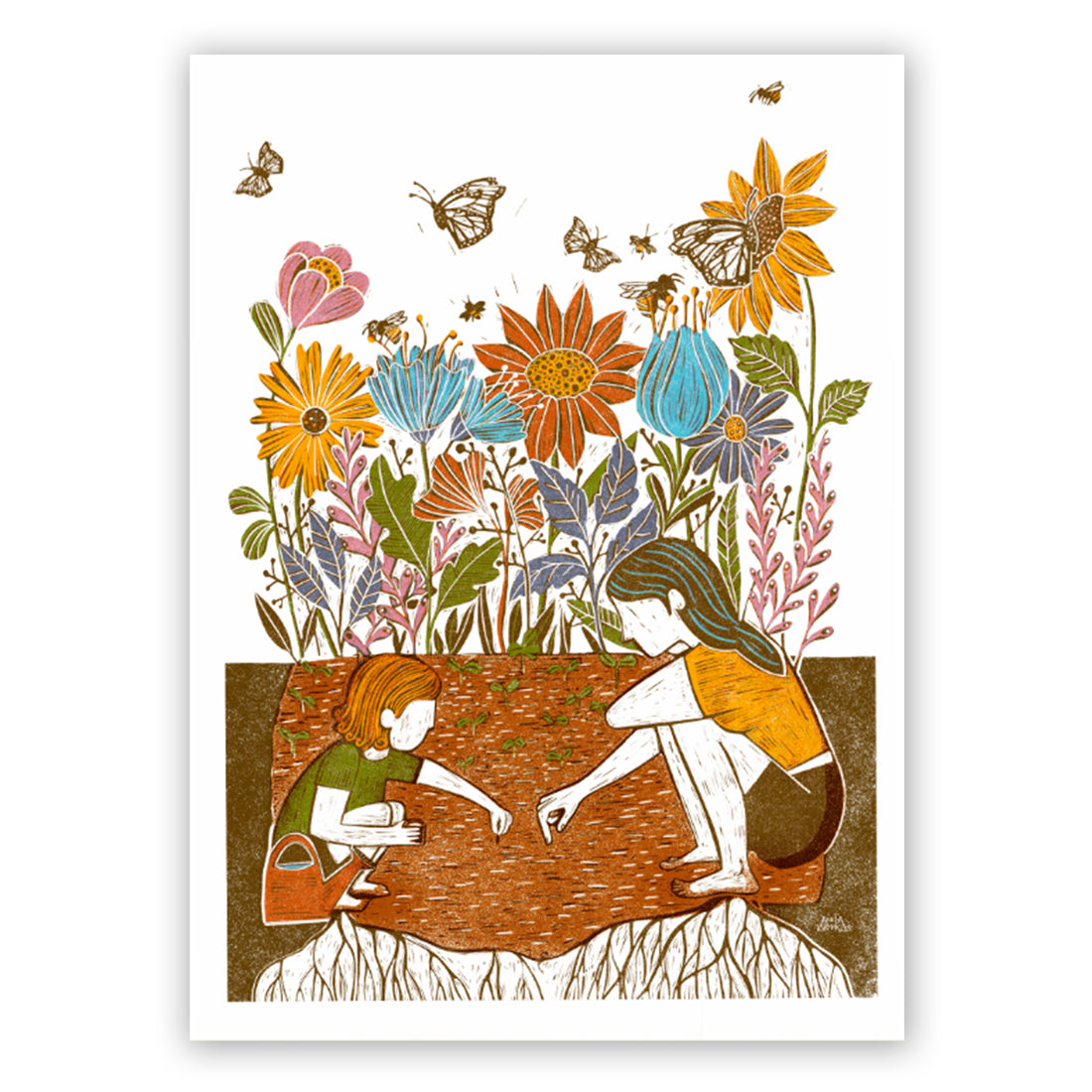 Print de Aneta Tarmokas A4 - Sembrar