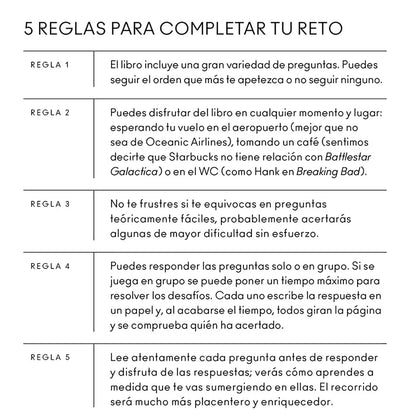 Pasatiempos - Series TV: El desafío de las preguntas para auténticos fans 📺