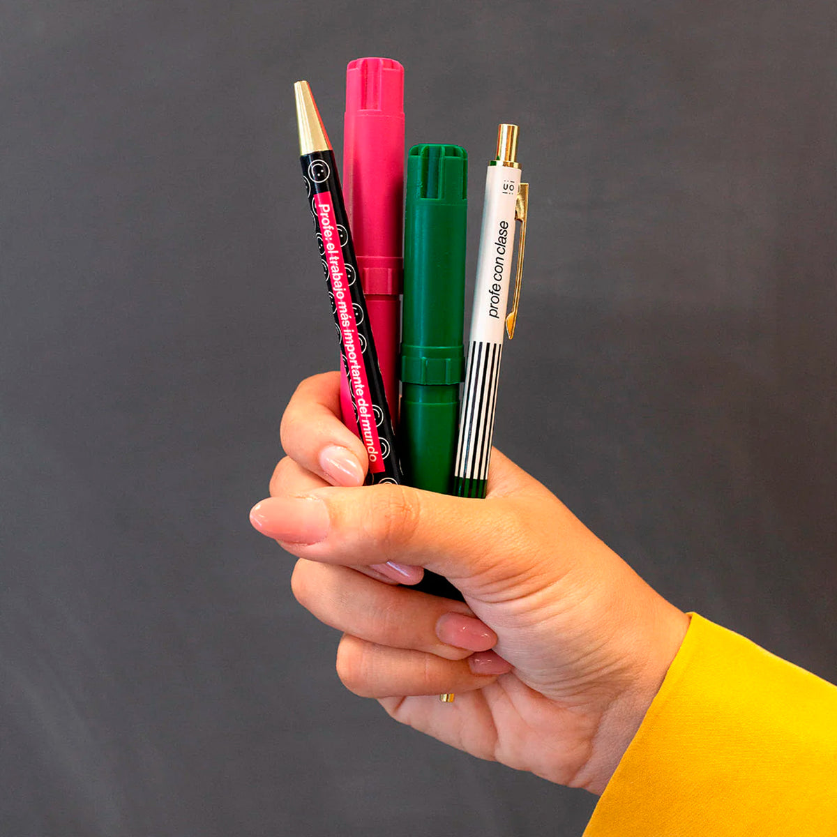 Set bolígrafos UO - "Profe con clase"
