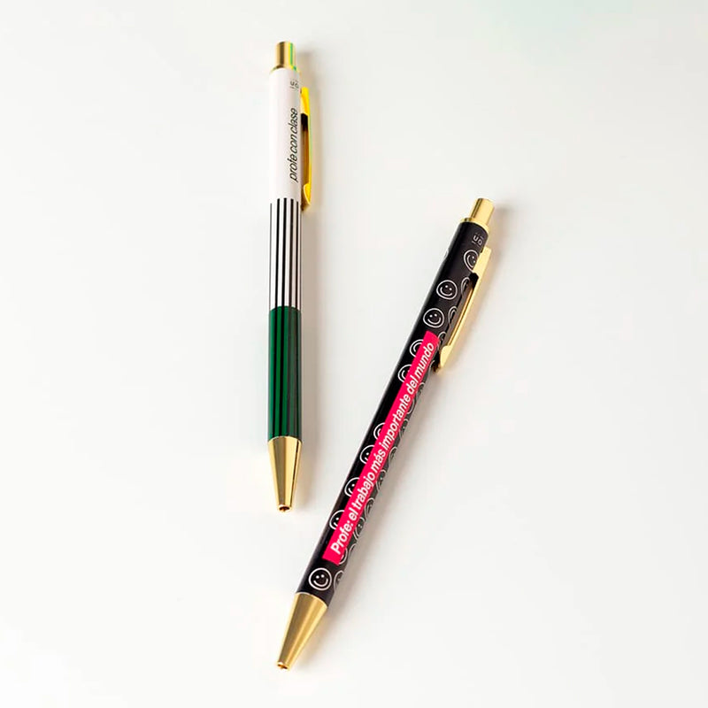 Set bolígrafos UO - "Profe con clase"