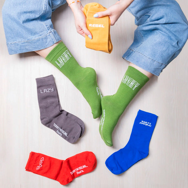 Pack 5 calcetines - How do you feel today?