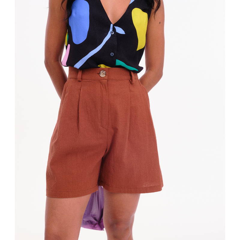 Short Béhulah - Hahei Marrón