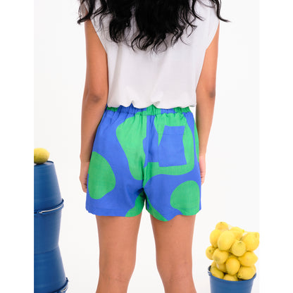Short Béhulah - Moffat Azul/Verde