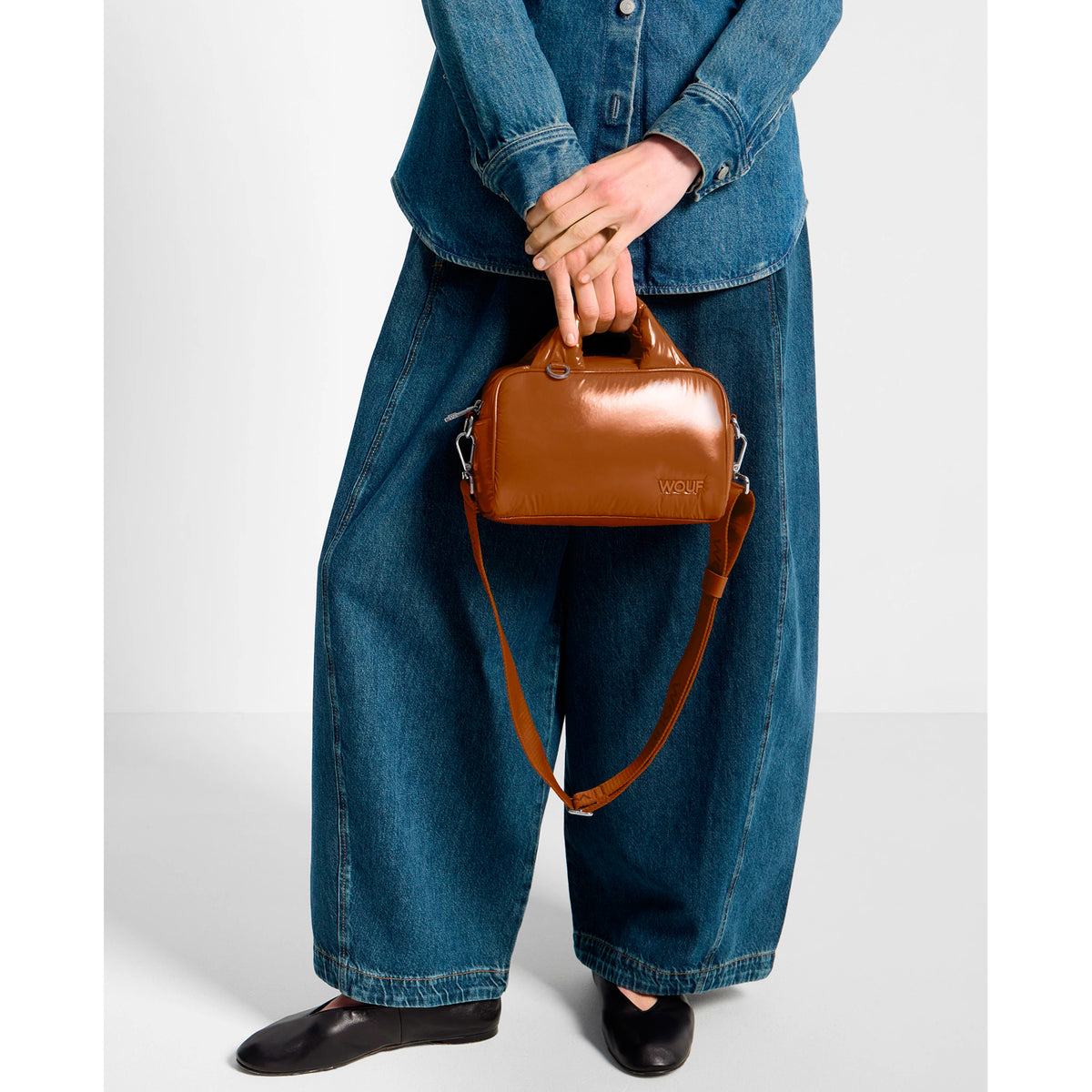 Bolso Wouf - Bowling Sienna