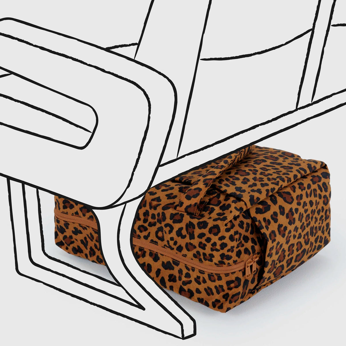 Bolso Nube Carry-On Baggu - Leopard