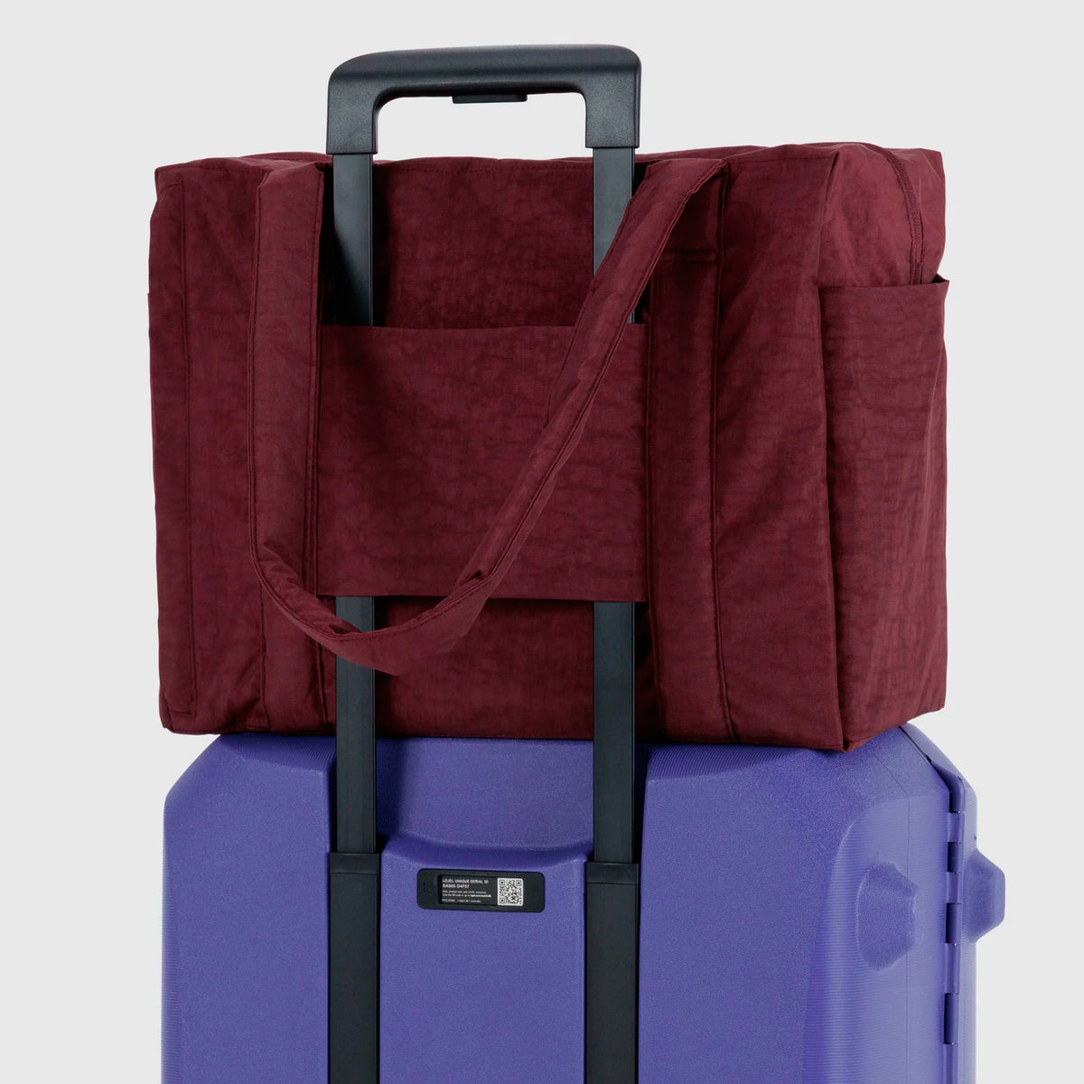 Bolso Nube Carry-On Baggu - Mahogany