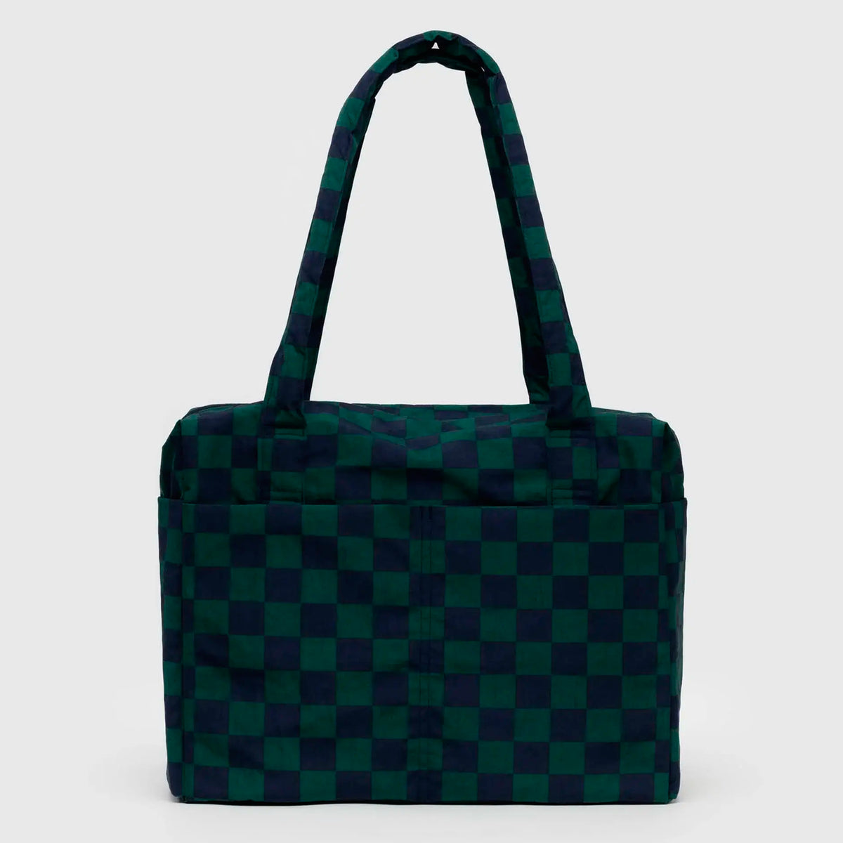 Bolso Nube Carry-On Baggu - Navy Green Check
