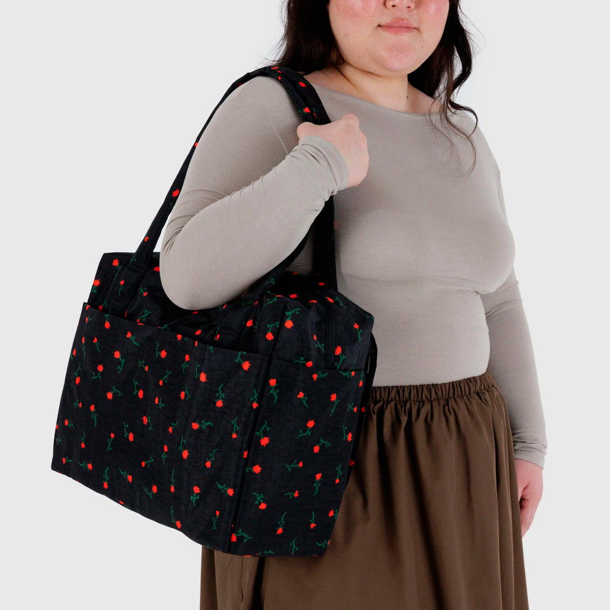 Bolso Nube Carry-On Baggu - Painted Wildflower